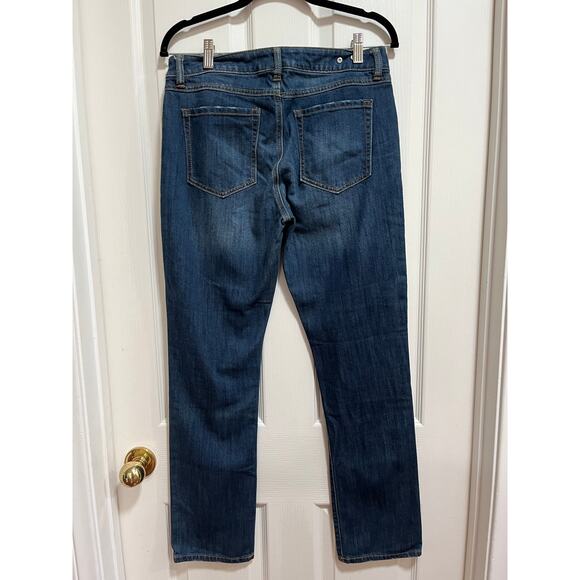 Cabi 5166 Straight Leg Jeans Size 6 Dark Wash Mid Rise - Picture 2 of 10